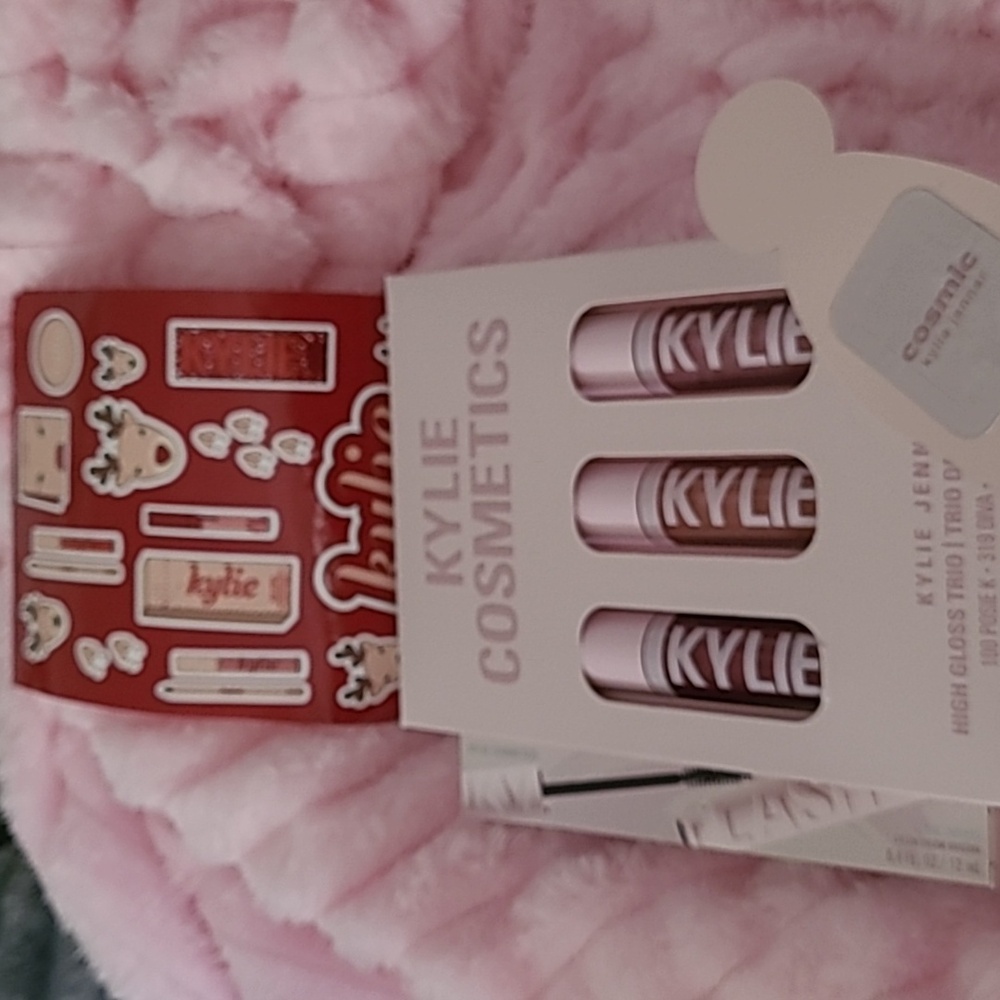 Kylie Cosmetics High Gloss Trio Kylash mascara bundle BNIB